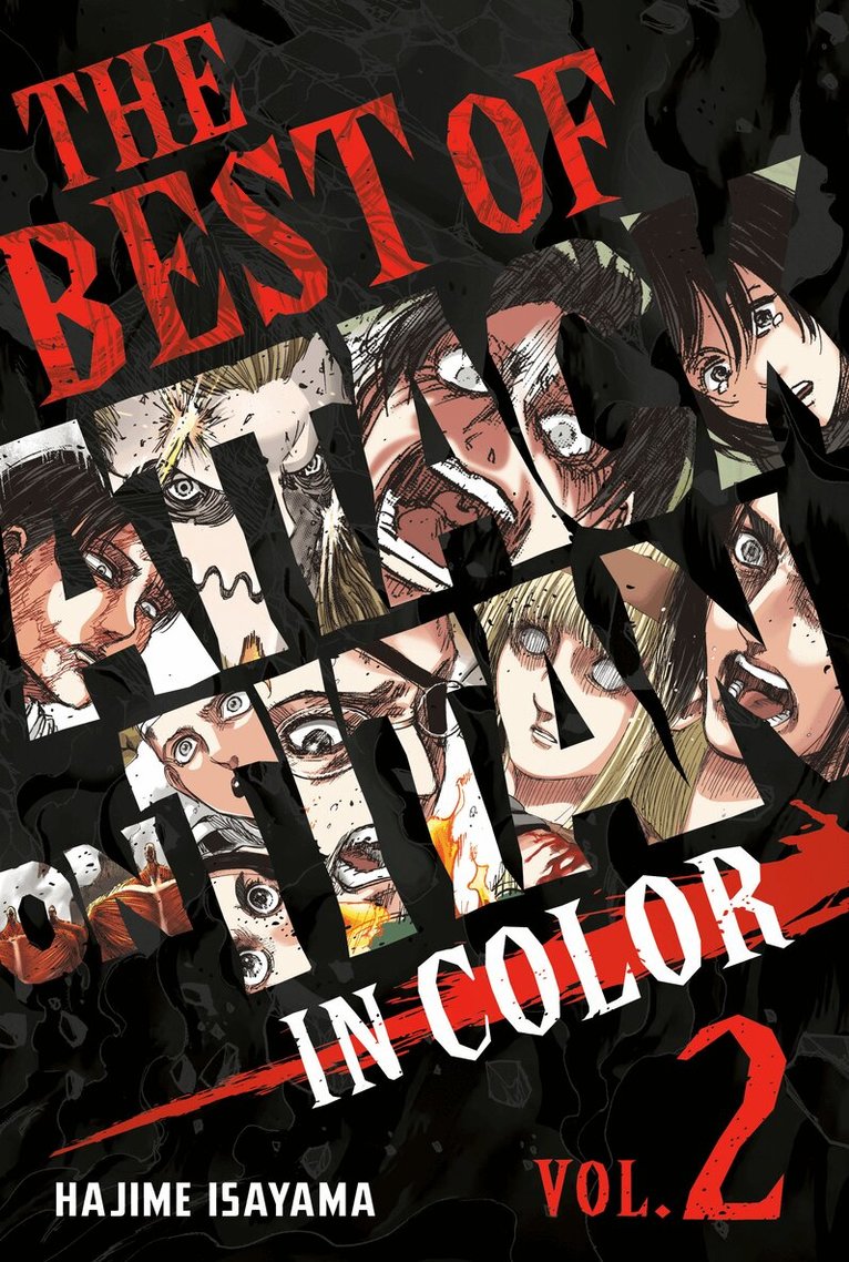 Hajime Isayama - Best of Attack on Titan: In Color Vol. 2, Inbunden
