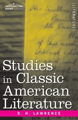 D Lawrence - Studies in Classic American Literature, Häftad. Tillgänglighet: Lägg i varukorg