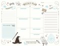 Harry Potter: Weekly Planner Notepad