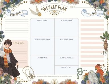 Harry Potter Anime Weekly Planner Notepad by Insight Editions, Insights