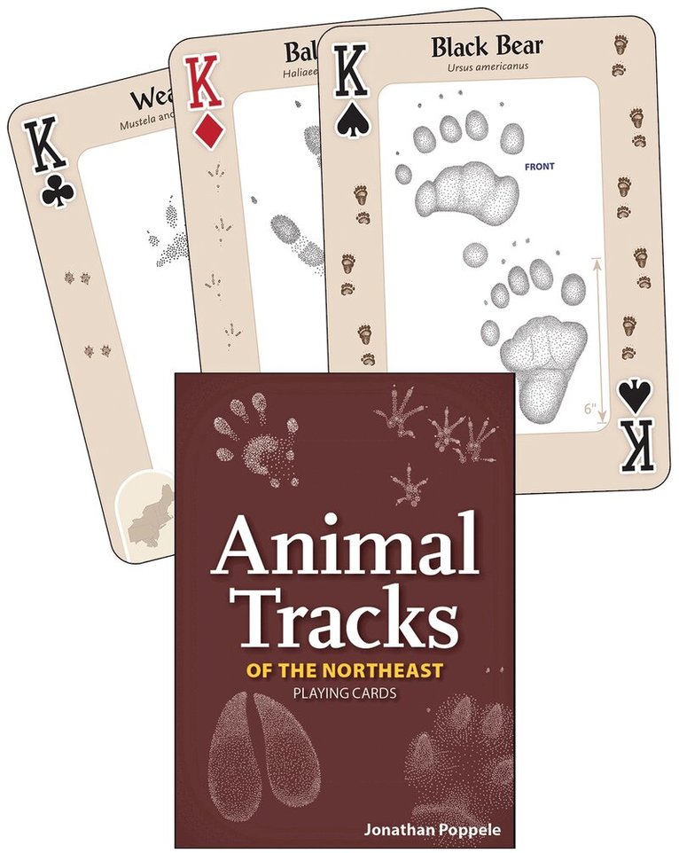 Jonathan Poppele - Animal Tracks of the Northeast Playing Cards, Övrigt