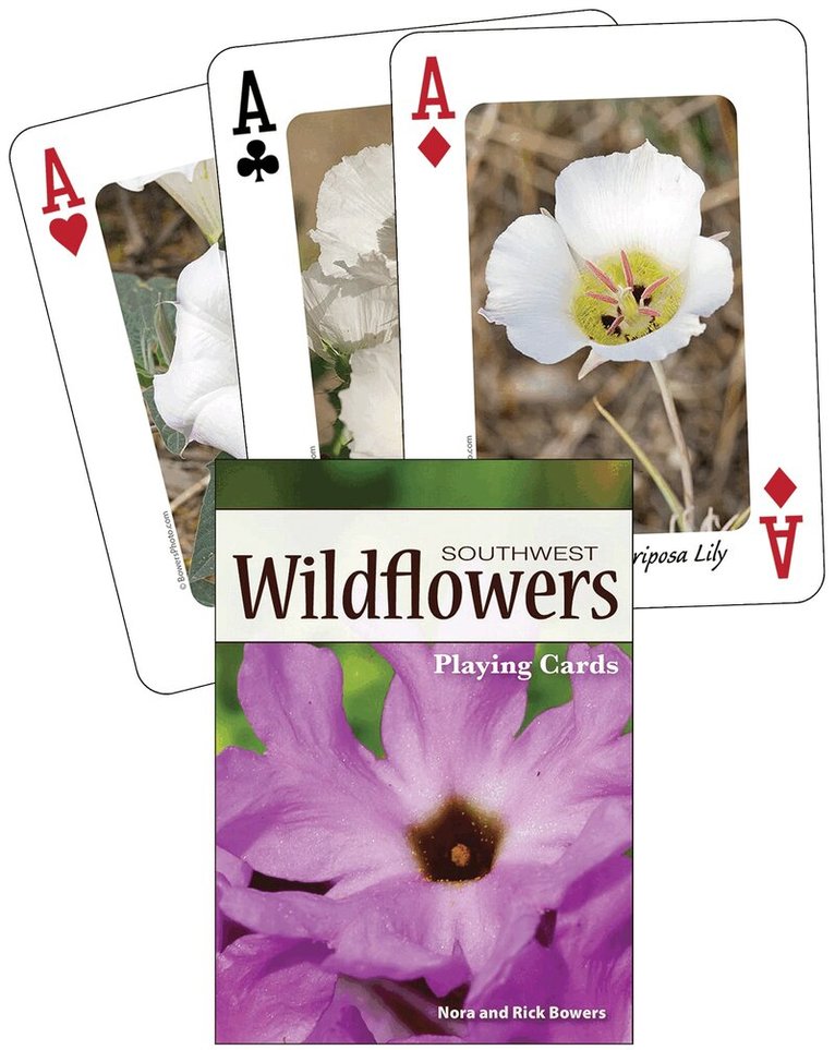 Nora Bowers, Rick Bowers - Wildflowers of the Southwest Playing Cards, Övrigt