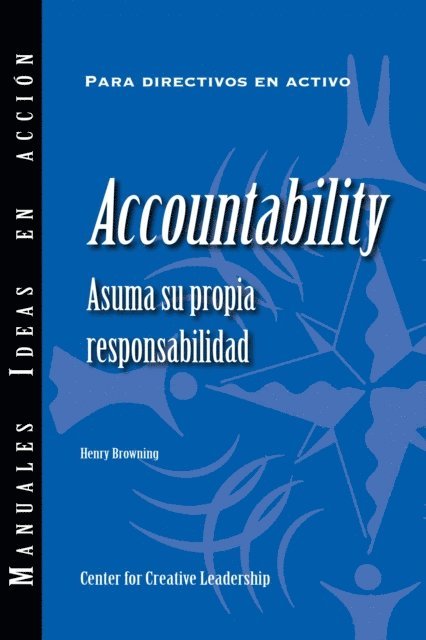 Henry Browning - Accountability: Taking Ownership of Your Responsibility (International Spanish), E-bok