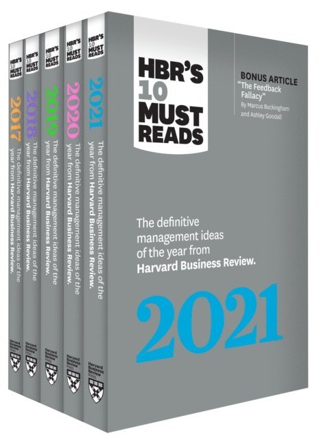 Marcus Buckingham, Adam Grant, Joan C. Williams, Michael E. Porter, Harvard Business Review - 5 Years of Must Reads from HBR: 2021 Edition (5 Books), E-bok