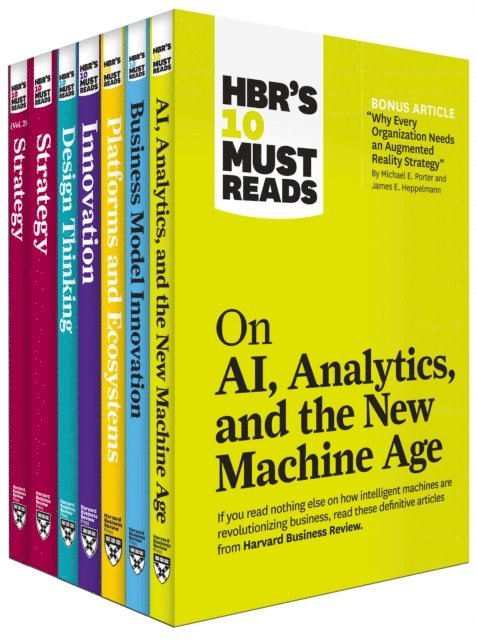 Thomas H. Davenport, Rita Gunther McGrath, Clayton M. Christensen, Michael E. Porter, Harvard Business Review - HBR's 10 Must Reads on Technology and Strategy Collection (7 Books), E-bok
