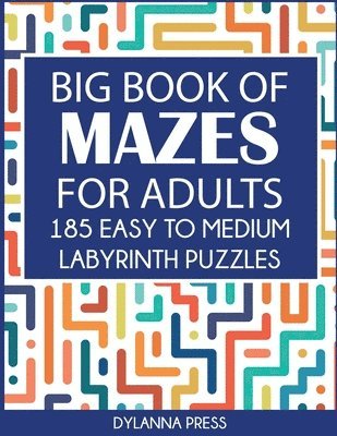 Dylanna Press - Big Book of Mazes for Adults, Häftad
