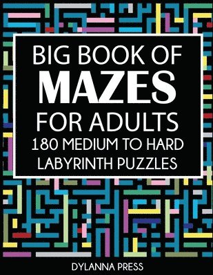 Dylanna Press - Big Book of Mazes for Adults, Häftad