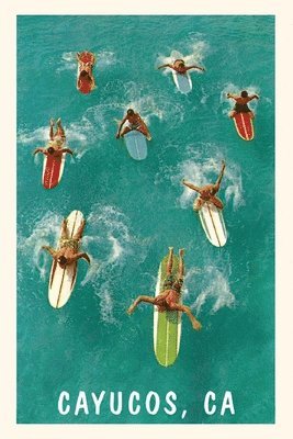 Vintage Journal Surfers, Cayucos, California