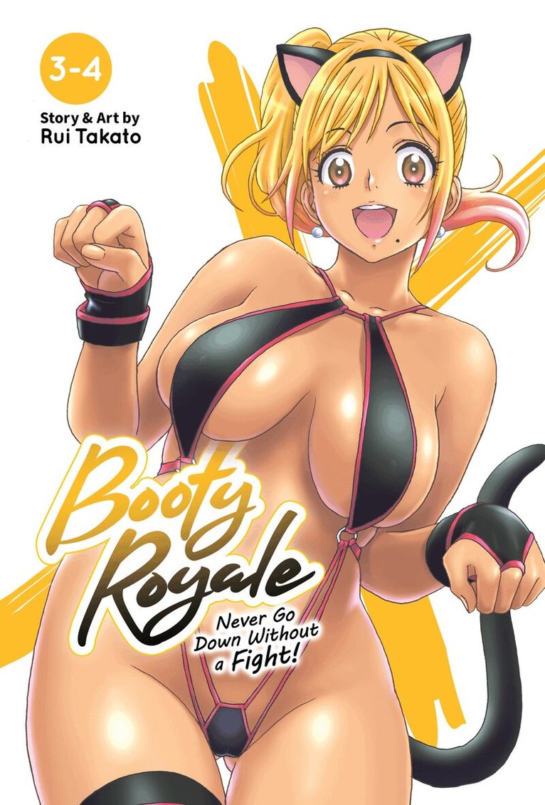 Rui Takato - Booty Royale: Never Go Down Without a Fight! Vols. 3-4, Häftad