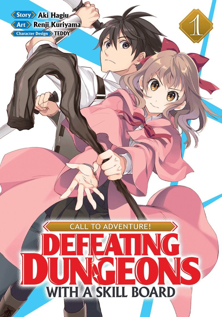 Aki Hagiu - CALL TO ADVENTURE! Defeating Dungeons with a Skill Board (Manga) Vol. 1, Häftad