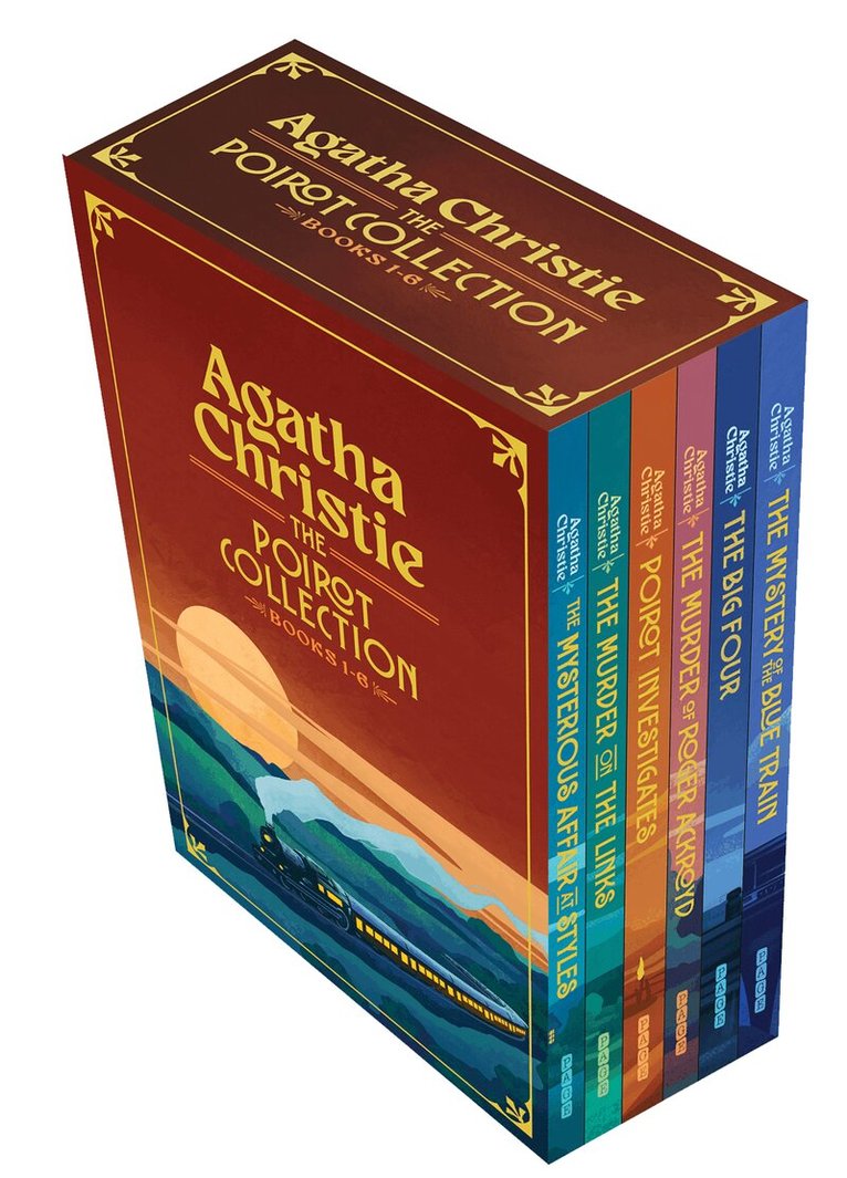 Agatha Christie - Agatha Christie Poirot Collection (Books 1 to 6) (6 Book Se, Pocket