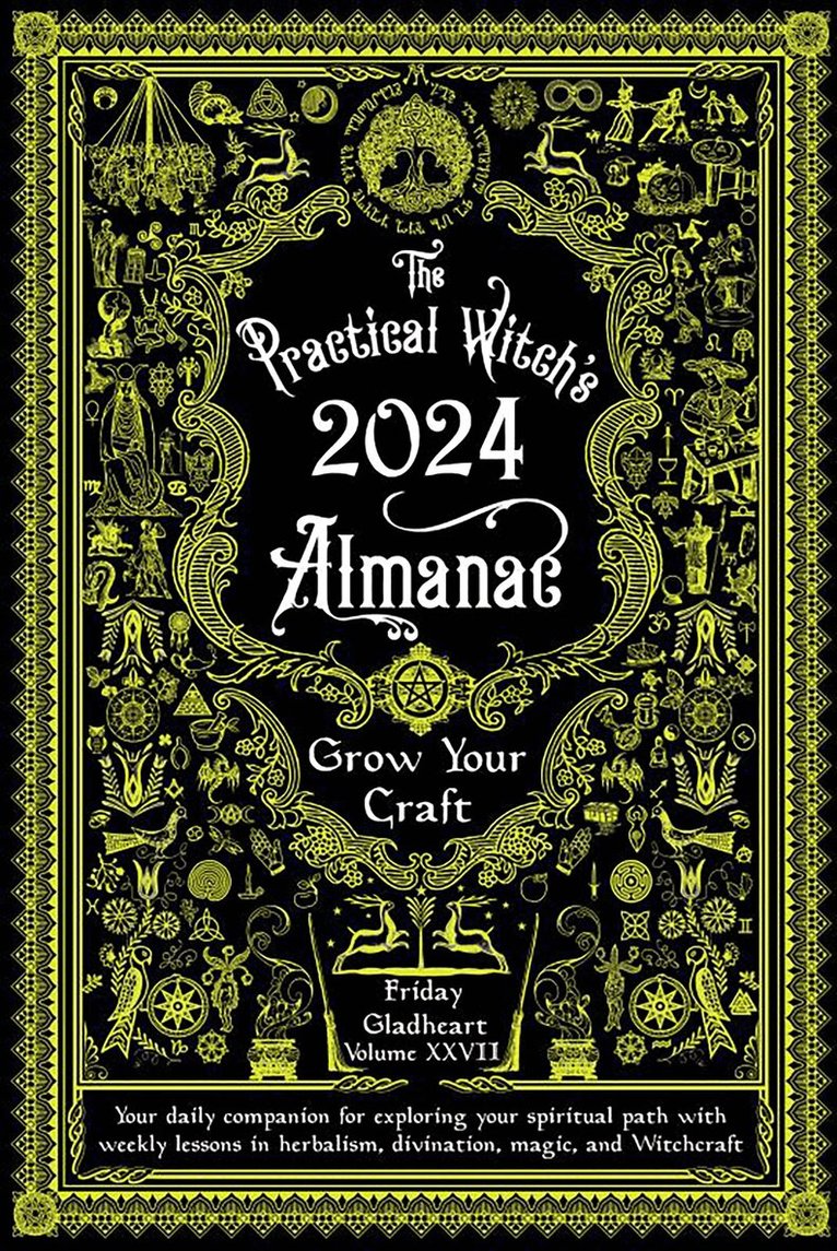 Friday Gladheart - Practical Witch's Almanac 2024, Häftad. Tillgänglighet: Lägg i varukorg