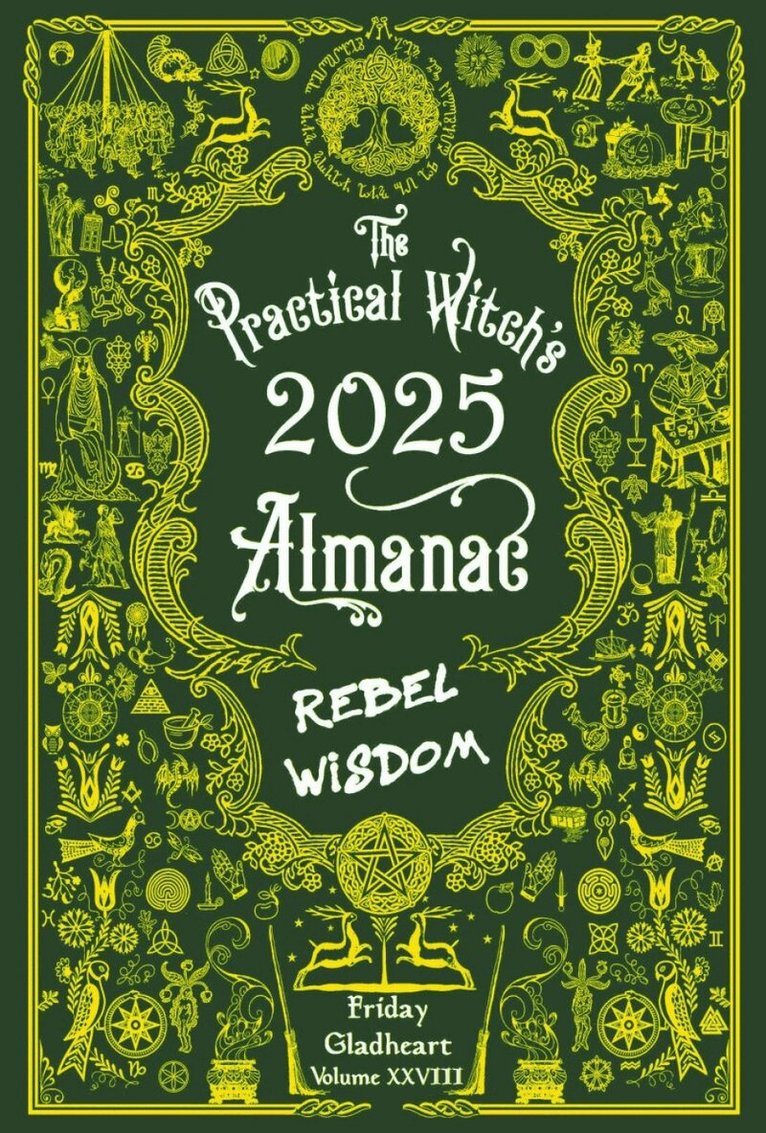 Friday Gladheart - Practical Witch's Almanac 2025, Häftad. Tillgänglighet: Lägg i varukorg
