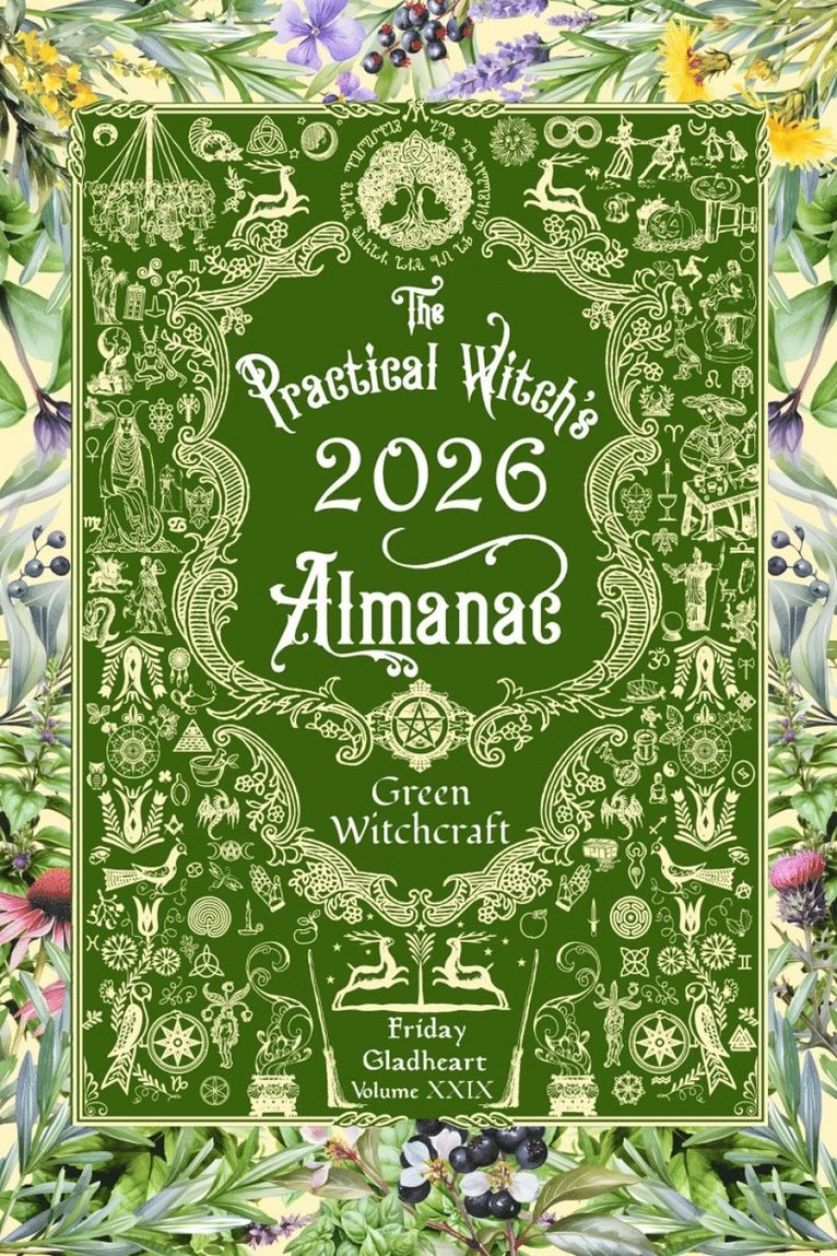 Friday Gladheart - Practical Witch's Almanac 2026, Häftad. Tillgänglighet: Lägg i varukorg