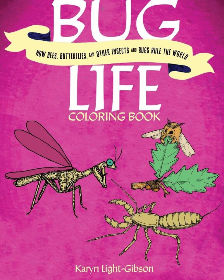 Karyn Light-Gibson - Bug Life Coloring Book, Häftad
