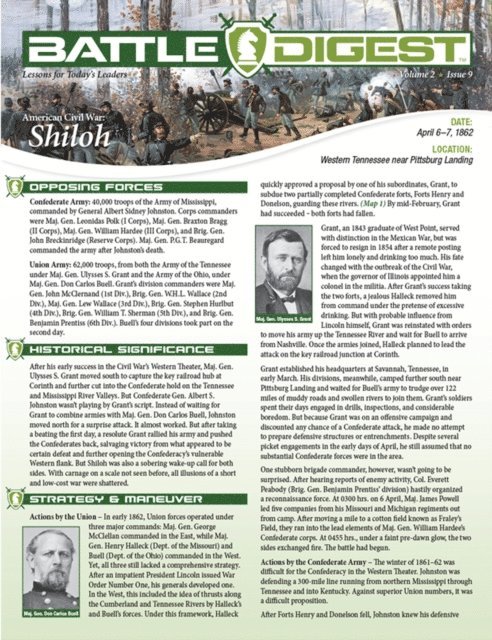 Michael E. Haskew, Christopher J. Petty - Battle Digest: Shiloh, E-bok