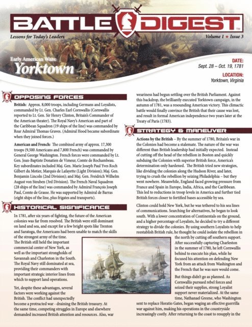Christopher J. Petty - Battle Digest: Yorktown, E-bok