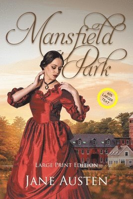 Jane Austen - Mansfield Park (Large Print, Annotated), Häftad