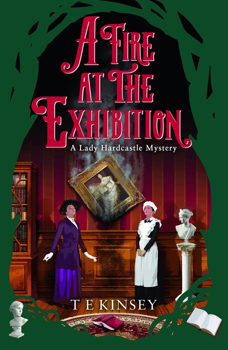 T E Kinsey - Fire at the Exhibition, Häftad