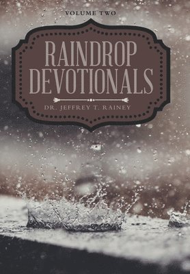 Jeffrey T Rainey - Raindrop Devotionals, Inbunden