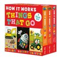 How It Works: Things That Go 3-Book Boxed Set: Digger; Rocket; Tractor