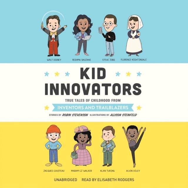 Robin Stevenson - Kid Innovators, Ljudbok