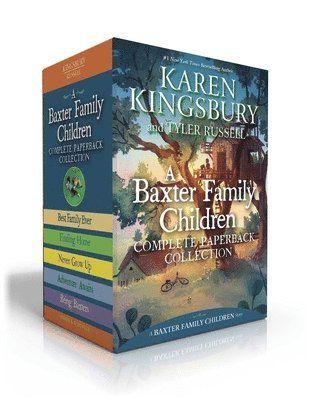 Karen Kingsbury - A Baxter Family Children Complete Paperback Collection (Boxed Set): Best Family Ever; Finding Home; Never Grow Up; Adventure Awaits; Being Baxters, Häftad