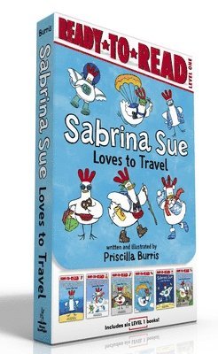 Priscilla Burris - Sabrina Sue Loves to Travel! (Boxed Set): Sabrina Sue Loves the Sea; Sabrina Sue Loves the Snow; Sabrina Sue Loves the City; Sabrina Sue Loves the Sky, Häftad