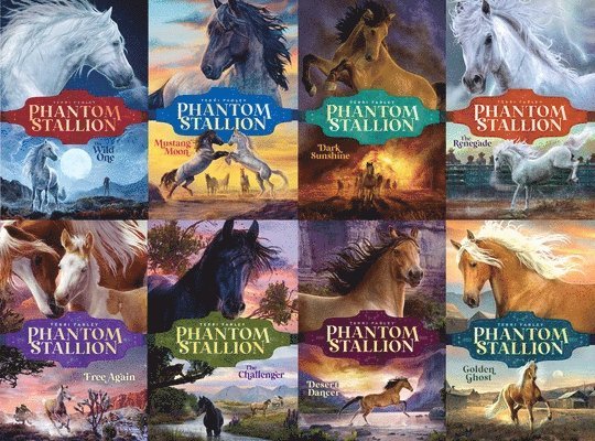 Terri Farley - Phantom Stallion Untamed Collected Set: The Wild One; Mustang Moon; Dark Sunshine; The Renegade; Free Again; The Challenger; Desert Dancer; Golden Gho, Häftad