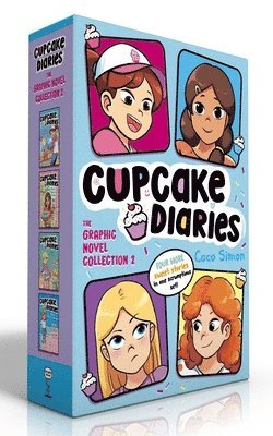 Coco Simon - Cupcake Diaries The Graphic Novel Collection 2 (Boxed Set), Häftad