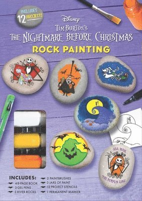 Marcy Kelman - Disney Tim Burton's The Nightmare Before Christmas Rock Painting - Craft Kit for Teens and Adults - Craft Gift for Disney Fans - Officially Licensed, Övrigt. Tillgänglighet: Tillfälligt slut