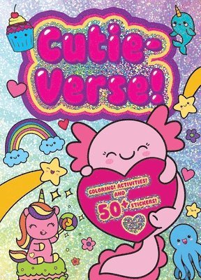 Editors of Silver Dolphin Books - Jumbo Foil Coloring Book: Cutie-Verse, Häftad