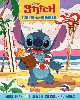 Editors of Thunder Bay Press - Disney Stitch Color-by-number, Häftad