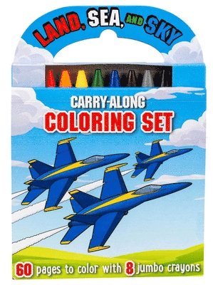 Grace Baranowski - Land, Sea, and Sky: Carry-Along Coloring Set, Häftad