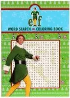 Elf Word Search and Coloring Book - Coloring Book for Teens and Adults, Word Search Book - Officially Licensed