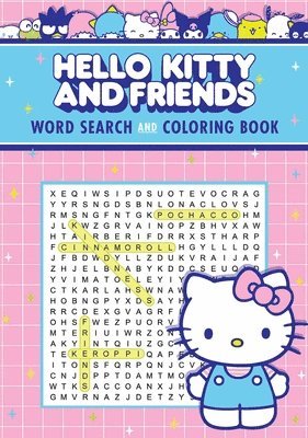 Editors of Thunder Bay Press - Hello Kitty and Friends Word Search and Coloring Book, Häftad