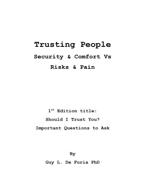 Guy L. De Furia - Trusting People, E-bok