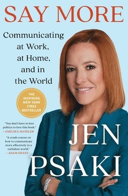 Jen Psaki - Say More, Häftad. Tillgänglighet: Lägg i varukorg