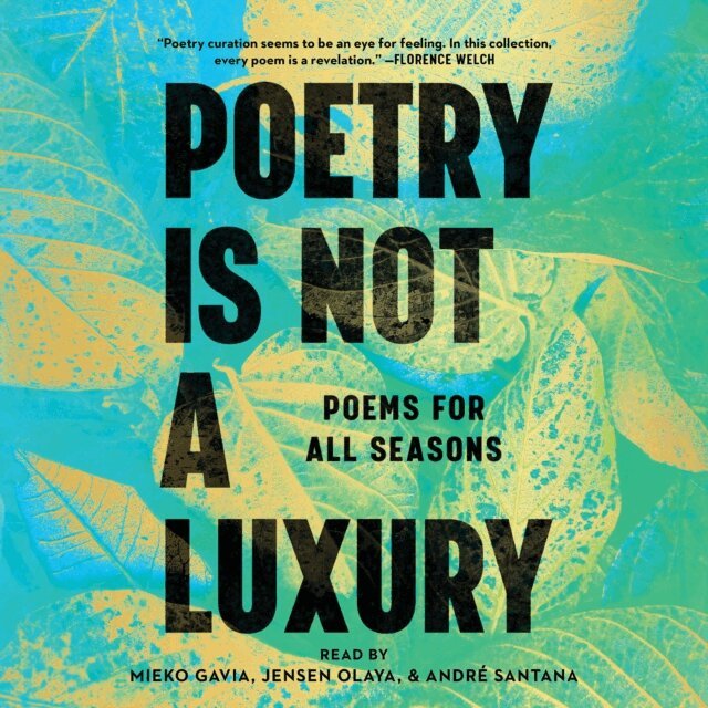 Anonymous - Poetry Is Not a Luxury, Ljudbok
