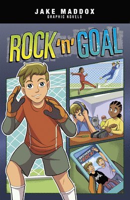 Jake Maddox - Rock 'n' Goal, Inbunden