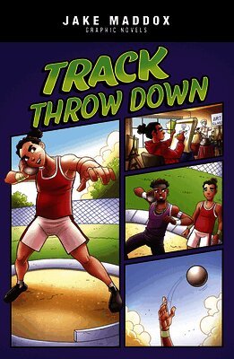 Jake Maddox - Track Throw Down, Inbunden