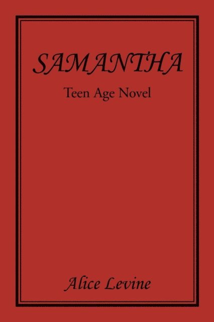 Alice Levine - Samantha, E-bok