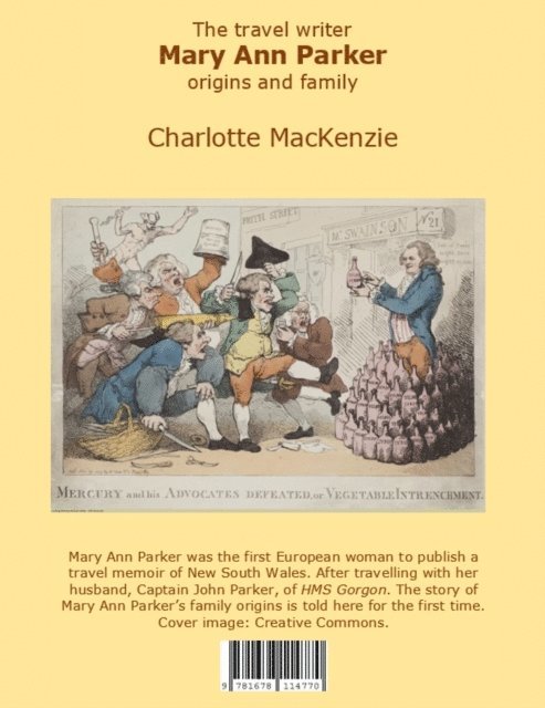 Charlotte MacKenzie - travel writer Mary Ann Parker, E-bok