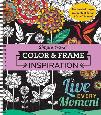 New Seasons, Publications International Ltd - Color & Frame - Inspiration (Adult Coloring Book), Häftad