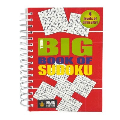Parragon Books - The Big Book of Sudoku Red, Häftad. Tillgänglighet: Lägg i varukorg