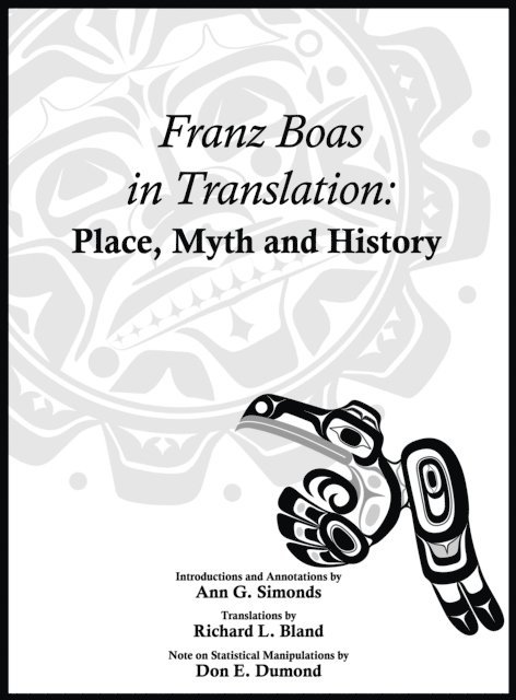 Don Dumond, Richard L. Bland, Ann G. Simonds - Franz Boas in Translation, E-bok