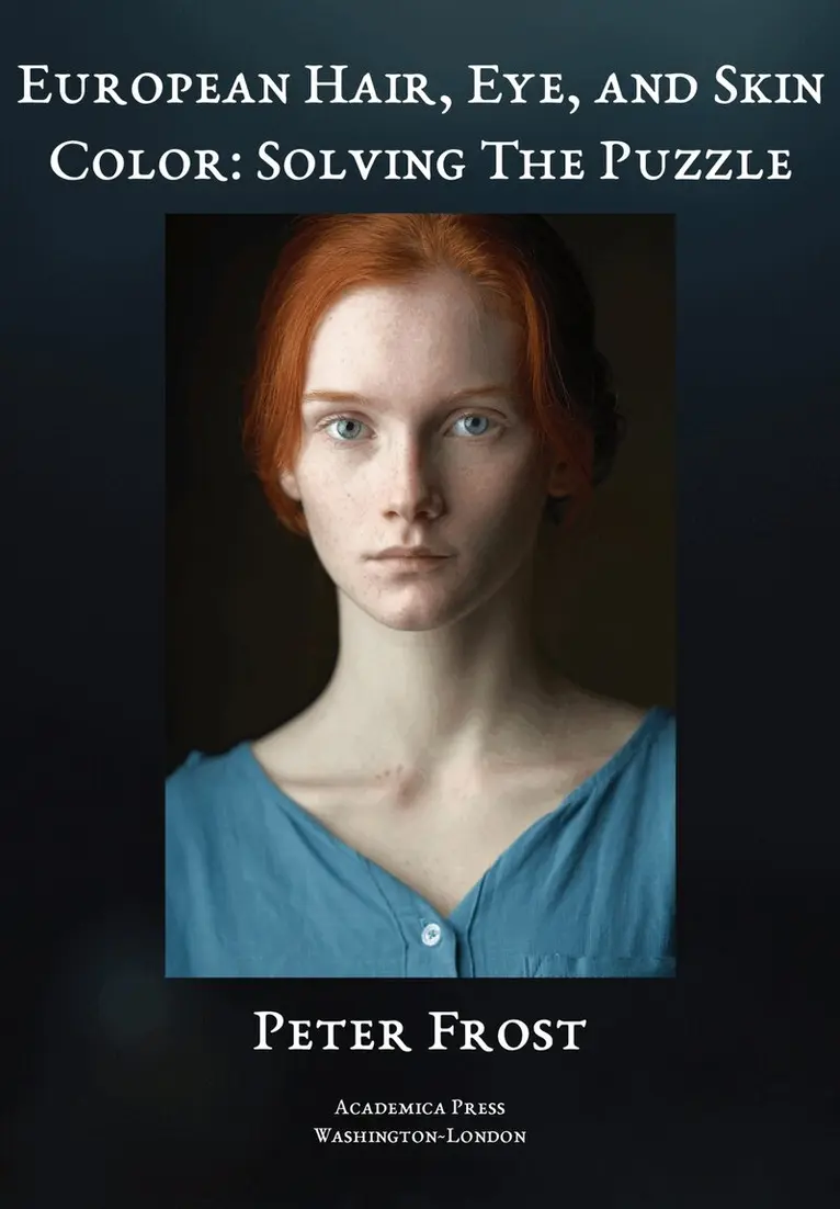 Peter Frost - European Hair, Eye, and Skin Color, Inbunden. Tillgänglighet: Lägg i varukorg