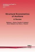 Structural Econometrics of Auctions