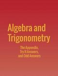 Algebra and Trigonometry