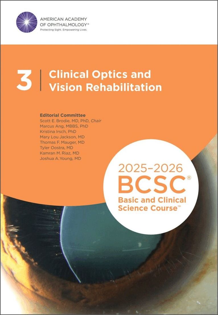 Scott E. Brodie - 2025-2026 Basic and Clinical Science Course, Section 3, Häftad